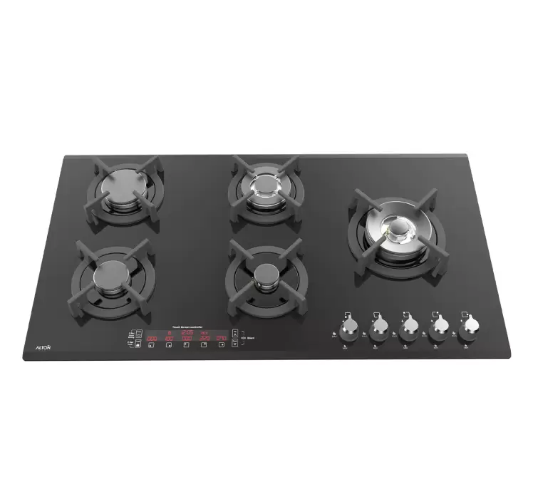 G532D جدیدترین گاز رومیزی آلتون شیشه سکوریت دارای تایمر دیجیتال از فروشگاه همواره تخفیف نیازاستور